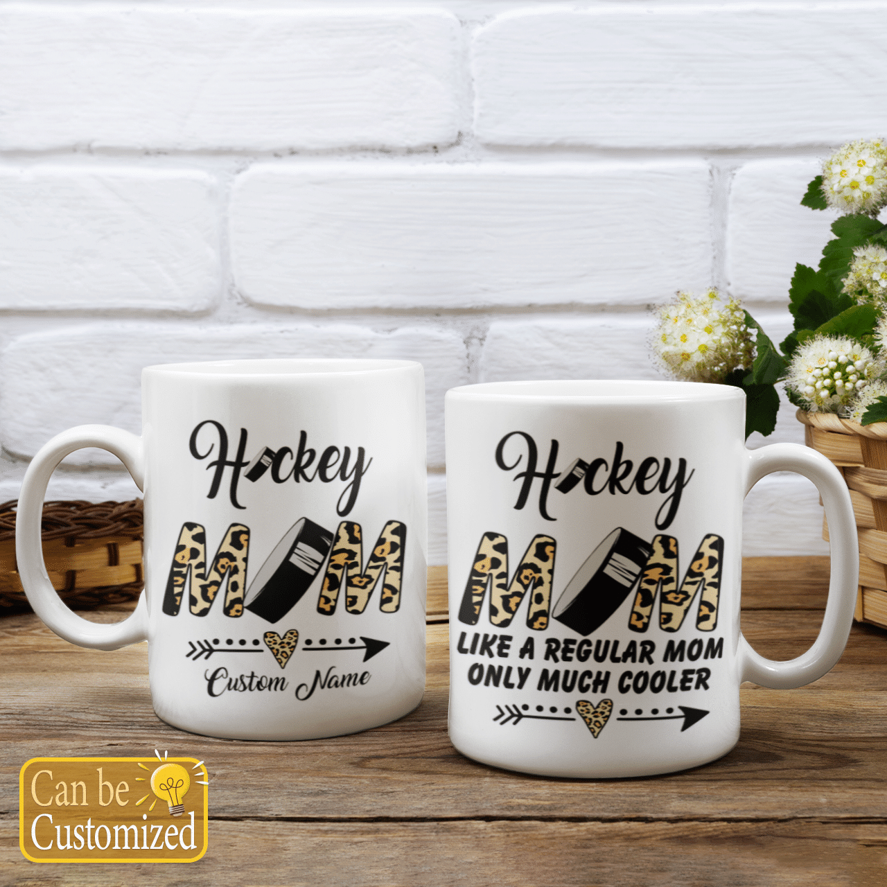 Personalized Gift Mug Hockey Mom Like A Regular Mom Only Much Cooler