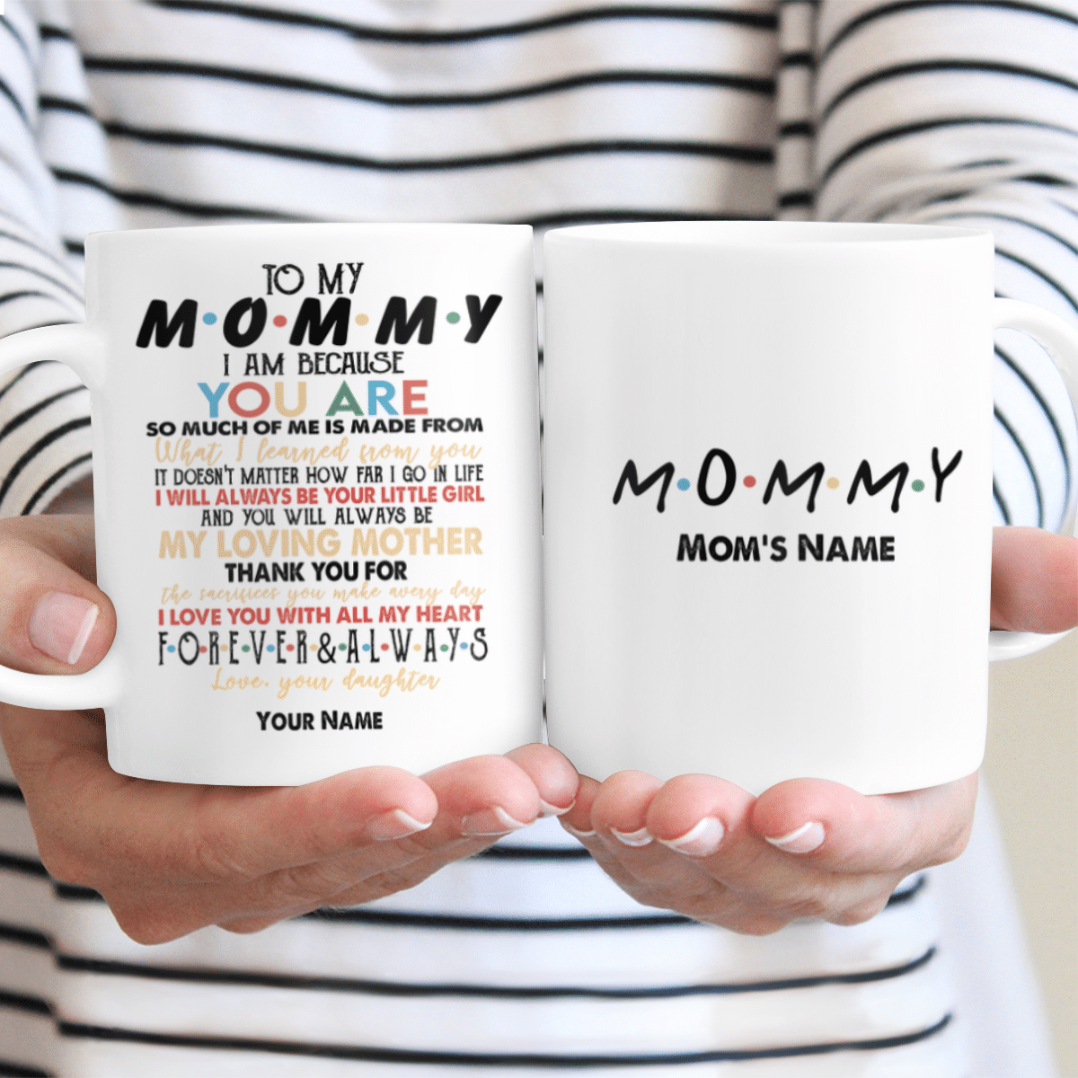 Gifts To My Mommy From Daughter Custom Name Meaningful Quotes Gifts For Mom