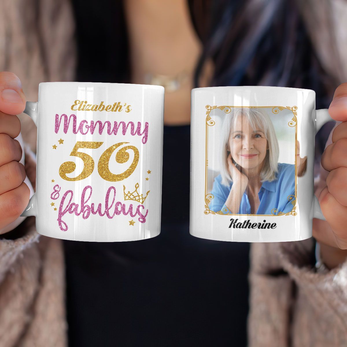 Personalized Mug Birthday Gifts Idea Fabulous Custom Photo and Name
