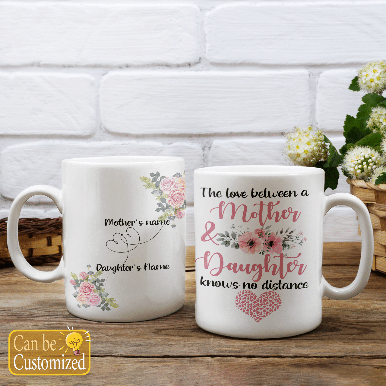 Gifts For Mom The love Between A Mother And Daughter Custom Name