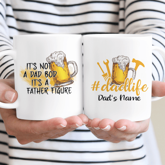 Gifts For Beer Dad It's Not A Dad Bod It's A Father Figure #dadlife Gifts