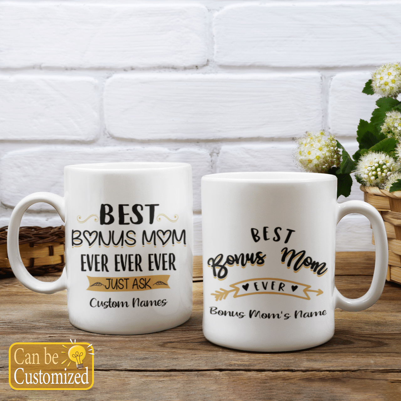 Gifts For Bonus Mom Best Bonus Mom Ever Ever Ever Custom Name