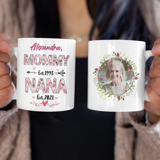 Custom Photo Coffee Mug Gifts For Grandma Meaningful Gifts Idea