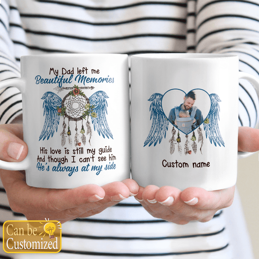 Custom Photo Coffee Mug Memorial Gifts For Who Loss Of Mom or Dad