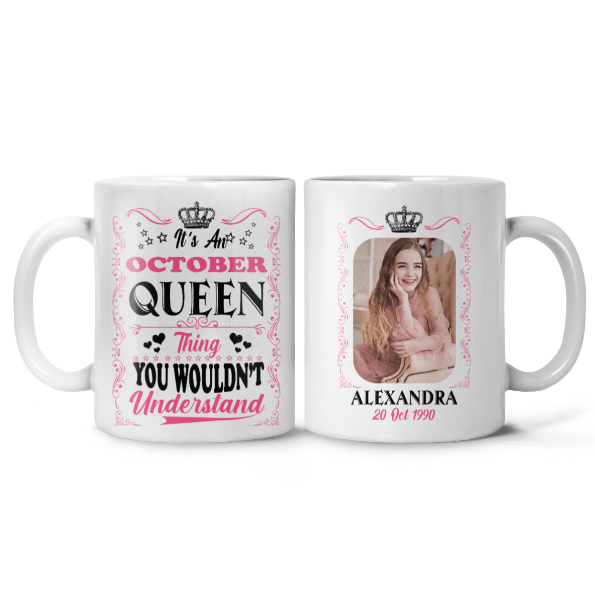 Personalized Photo Mug Birthday Gifts For Her It's A Queen Thing You Wouldn't Understand
