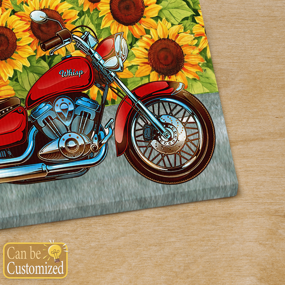 Personalized Canvas Life Is A Journey Best Traveled Together Gifts for Riding Couples