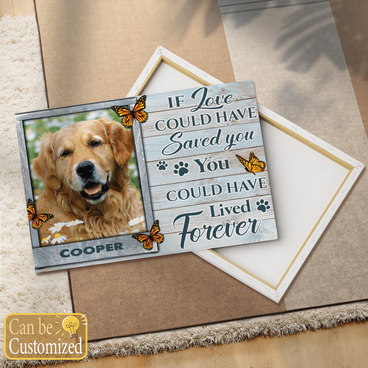 Personalized Pet Memorial Canvas The Best Dog Memorial Gifts