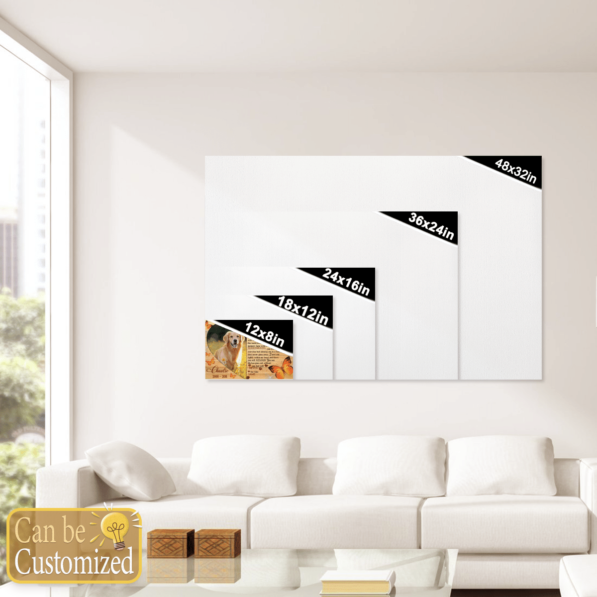 The Moment You Left Me Personalized Canvas Memorial Gifts For Pet Owner