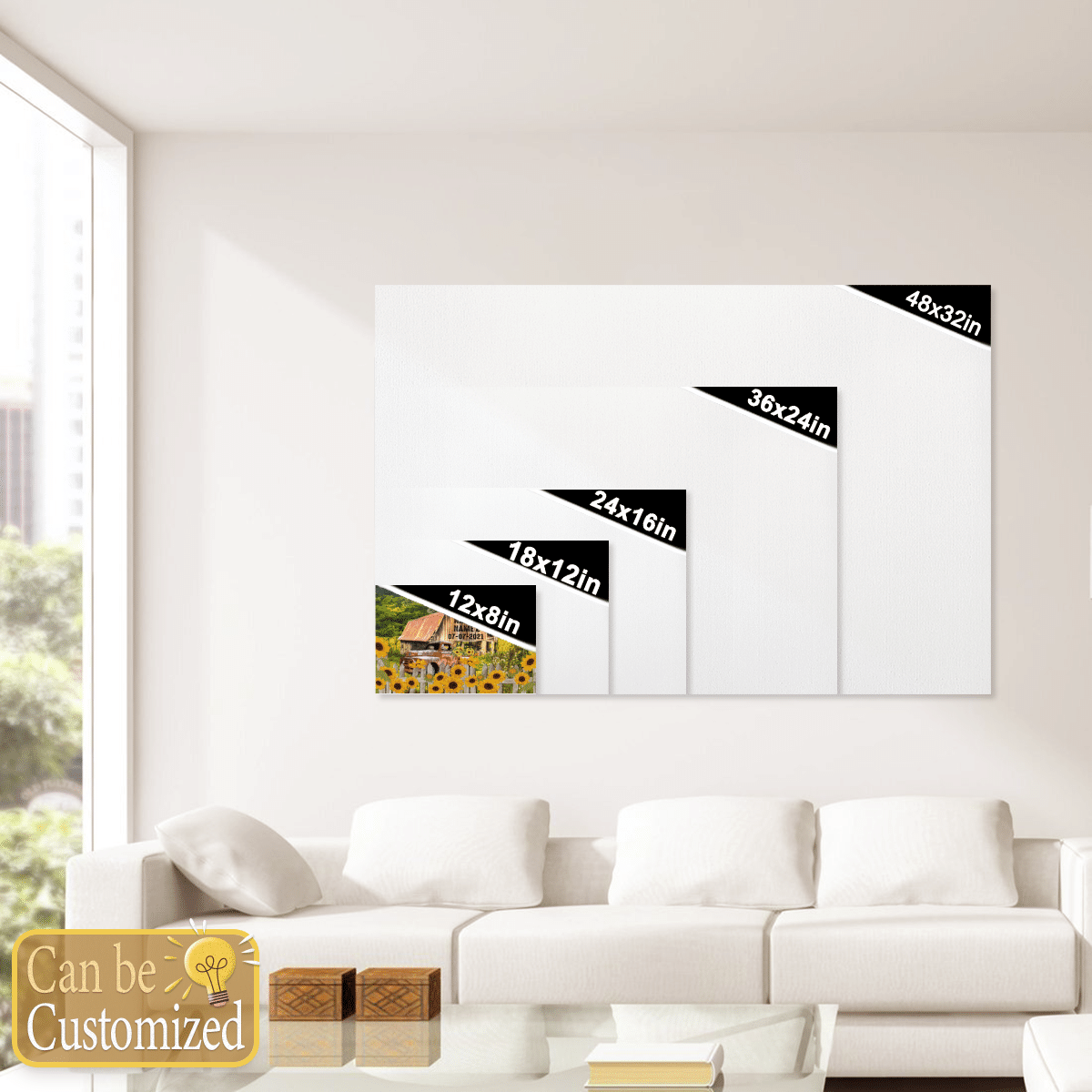 God Knew My Heart Needed You Personalized Canvas Wedding Anniversary Gifts Wall Art Decor