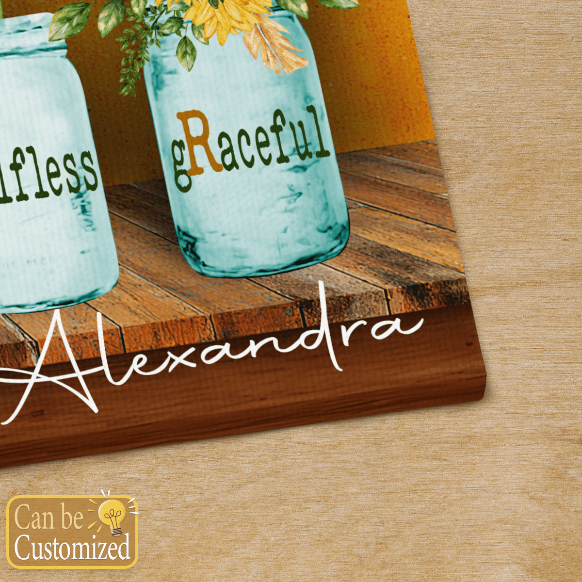 Personalized Hummingbird Sunflower Canvas Your Are Our Sunshine Gifts For Mom